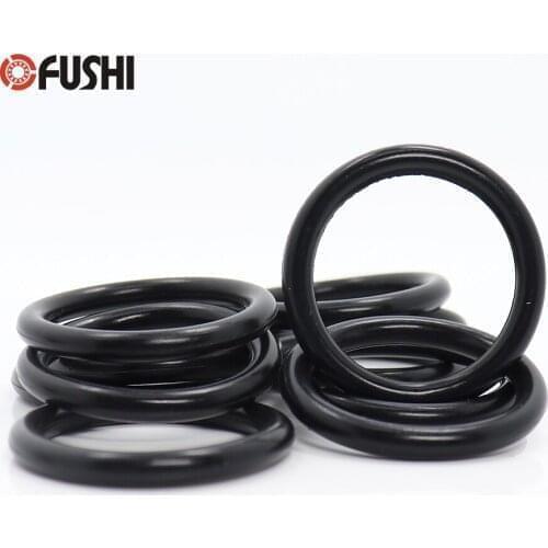 CS2.65mm NBR Rubber O RING ID 5.3/6/7.1/7.5/8/8.5/8.75/9/9.5*2.65 mm 100PCS O-Ring Nitrile Gasket seal Thickness 2.65mm ORing