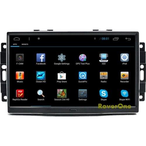 For Chrysler Aspen 300C 2004-2008 Quad Core Android 6.0 Car Radio Media GPS Navigation Sat Navi Head Unit Bluetooth Mirror Link