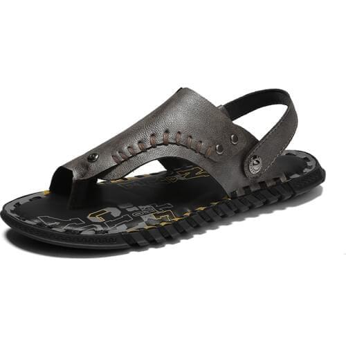 Heren Mens casual leather zapatos zapato sneakers flops man work homme beach herren sandalsslippers ete deportivas slippers for