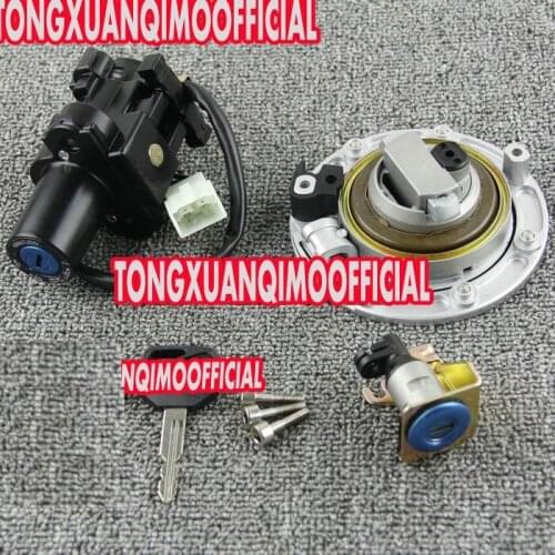Motorcycle accessories For VTR1000 99-05 VFR800 02-09 Fuel Gas tank Cap Key Ignition Switch Lock