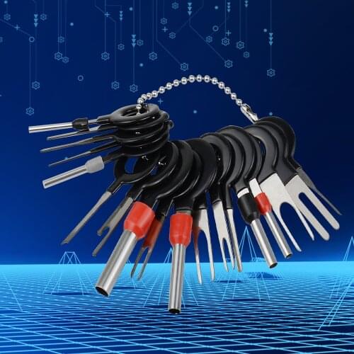 41pcs obd2 for vw Automotive Plug Terminal Remove Tool Set Key Pin Car Electrical Wire Crimp Connector Extractor Kit Accessories