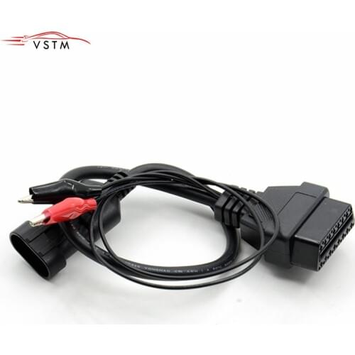 Cable set 16 Pin to 3pin for fiat obd cable connector for fiat 3 pin Diagnostic Cable with Obd 2 Connector Tool diagnostic cable