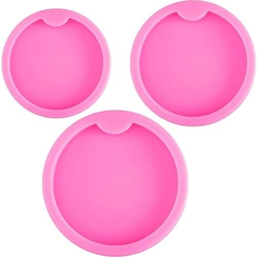 Coaster Epoxy Resin Mold Candle Holder Soap Box Home Decorations DIY Handcrafts 2021