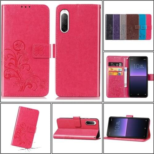 Luxury Solid Color Ultra Thin Phone Case For Sony Xperia 10 5 1 iii 8 5 ACE ii L4 Lite XZ4 Mini2 With Card Slot Wallet Cases