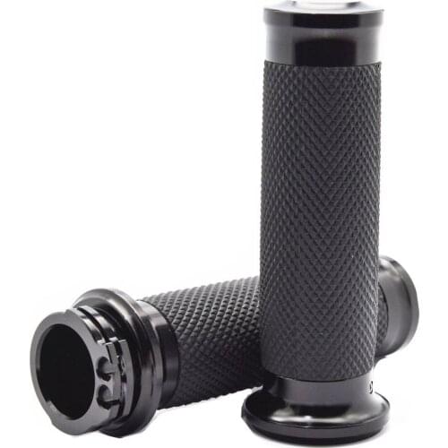 1'' 25mm Handle Bar Hand Grips For Dyna FatBoy Sportster 1200 883 Breakout FXSB Kawasaki Vulcan 2000 Yamaha