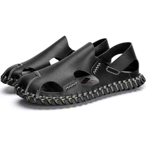 Sandel safety 2019 fashion flops mens mens sandles slippers outdoor platform sandals man flip roman sandels casual waterproof
