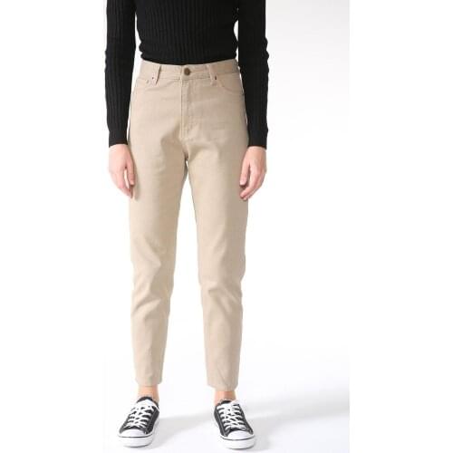 NATURAL FABRIC HIJAB MOM PANTS