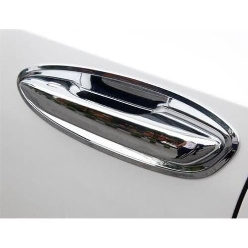 Car styling ABS chrome door bowl handrall frame armrest hoods parts for Lexus ES es200 250 300h 350 2018 2019