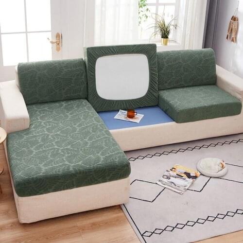 Thick Suede Elastic Sofa Cover For Living Room Armchair Corner Sofa Cushions Seats Funiture Protector Slipcover Couch Cover
