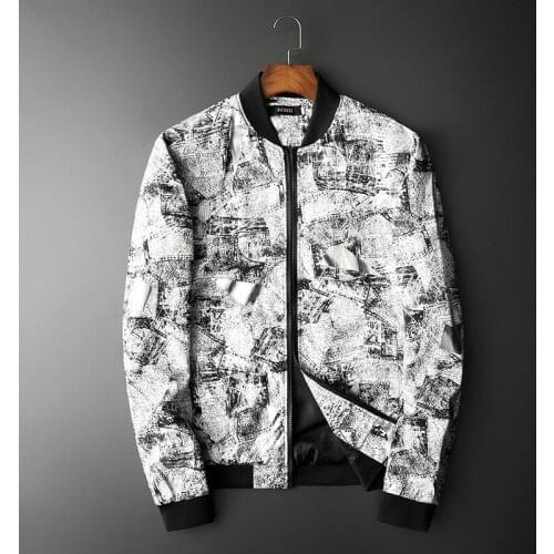 Vintage Bomber Jacket Tiled 2020 Season Plus Fertilizer Plus Size Jacket Bomber Jacket Men Men Floral Jacket Mens Bomber Jackets