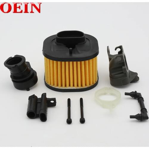 Air Filter Intake Manifold Pipe Mount Base Holder Grommet Kit For Husqvarna 371 372 Gas Chainsaw Spare Parts