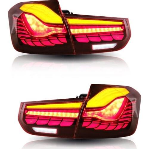 VLAND Factory Sequential M4 Design Welcome & Breathing Tail Lamp F35 F80 Rear lights Full LED 2012-2018 For BMW F30