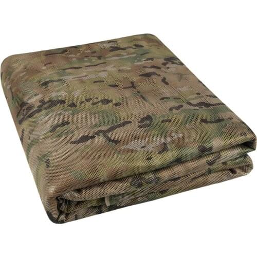 300D CP Camouflage Burlap Cradle Mesh for Hunting Blind Sunshade Decoration Concealment Paintball Airsoft Photography Wargames