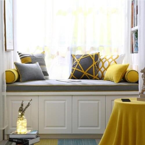 Capa De Almofada Nordic Infantil Silla Jardin Taie Mattress Seat Cushion Home Decor Cojin Coussin Decoration Window Bay Mat