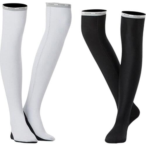 Long Diving Stockings Neoprene Woman Men Anti-Slip Protective Long Socks