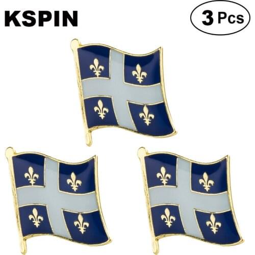 QUEBEC Lapel Pin Brooches Pins Flag badge Brooch Badges