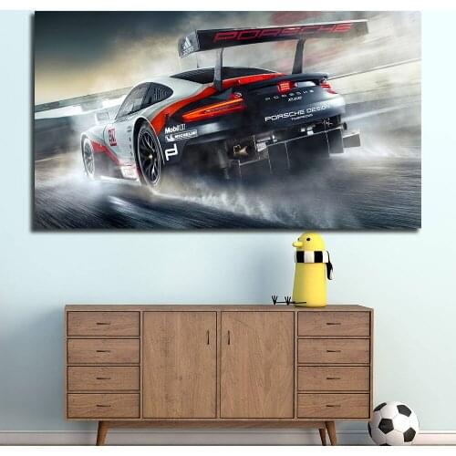 Canvas Paintings Art Posters Supercar 911 RSR Canvas Painting For Living Room Home Decor Oil Painting On Canvas Wall Painting
