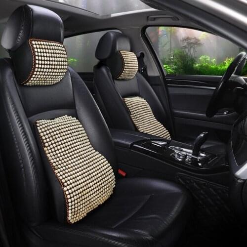 Summer Ice-cold Bodhi Beads Car Seat Cover Car Cushion For Summer Car Seat Cooler Breathable Mat Car Neck Pillow,Can Be Washed