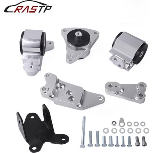 RASTP-Engine Swap Mount Kit for HONDA CIVIC SI ACURA RSX 70A MOTOR ENGINE MOUNTS K20 DC5 EP3 RS-EM1005