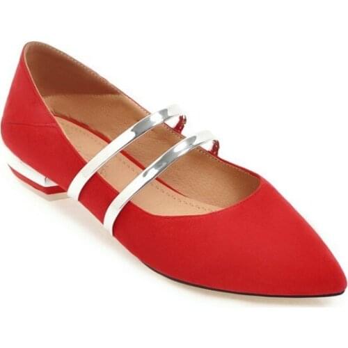 The new spring 2018 low shallow single shoes pointed mouth comfortable with 1821 pregnant women with 31-46 yards for