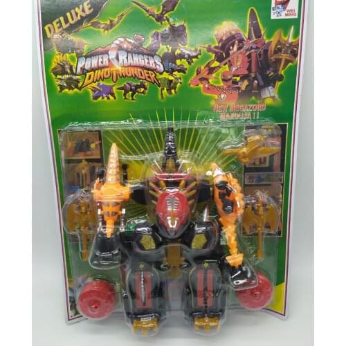 Japan Anime Super Sentai Robot Transformation DX Robot Megazord Action Figure Assembly Model Toys Collectible Dinosaur Toys