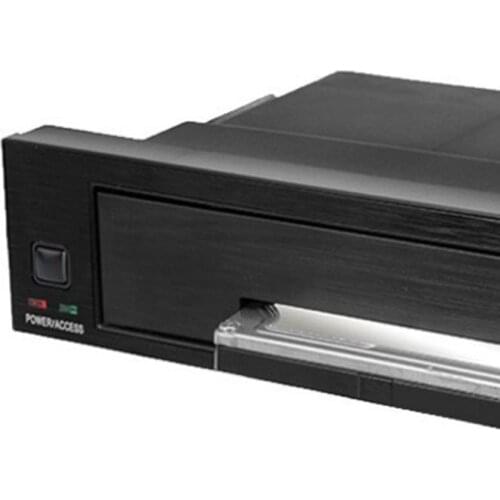 SATA Internal Tray-less Mobile Rack for 2.5" or 3.5" SSD HDD Hard Drive Backplane Enclosure P82A