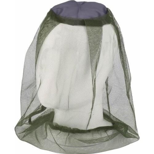 Camping Bug Travel Mesh Protector Face Midge Mosquito Hat Net Insect Head