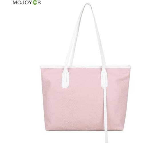 Daily Plain Zipper Tote Shopping Bags Ladies Scale Pattern Shoulder Tote Bags Large PU Leather Handbags for Women