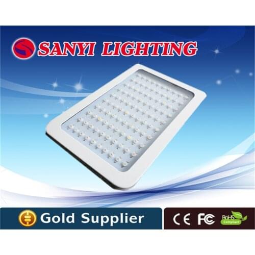 100W full spectrum led grow light R+B+W+O+UV+IR greenhouse 12 spectrum with energy saving epistar led chip