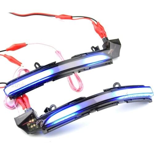 For jaguar XE XF XFL XEL F-pace I-pace E-pace Led rear view mirror cover lamp side turn signal daytime running lights