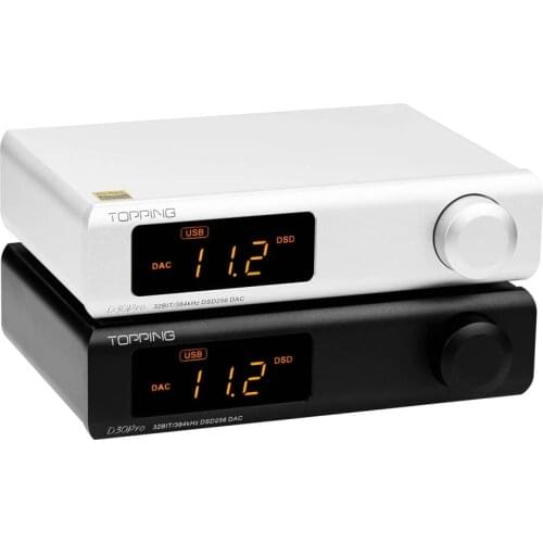 TOPPING D30pro DAC 4 CS43198 XU208 DSD256 & PCM384kHz Hi-Res Decoder D30 PRO Preamplifier Function with Remote Control,A30 PRO