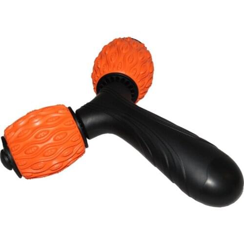 Y Shape Neck Pain Point Massage Roller for Arm Leg Neck Muscular Relaxation for Fitness Gym Yoga Pilates Sports 2 Roller