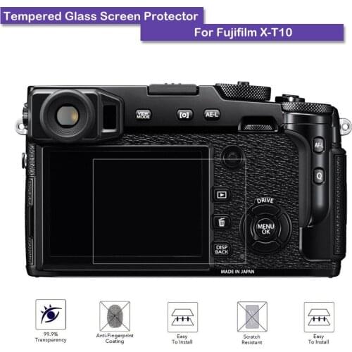 9H Tempered Glass LCD Screen Protector Shield Film For Fujifilm FUJI X-T10 XT10 Camera Accessories