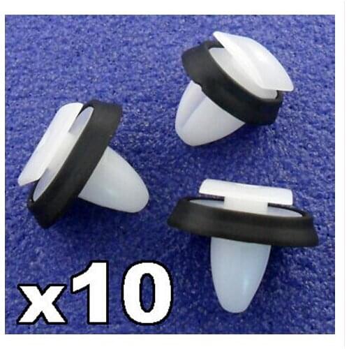 10x For Citroen Relay Exterior Side Moulding Rub Bumpstrip / Lower Door Trim Clips