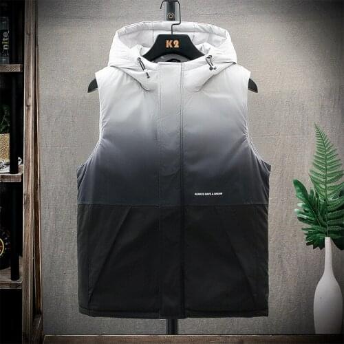 Aflczyu Hooded Vests For Men