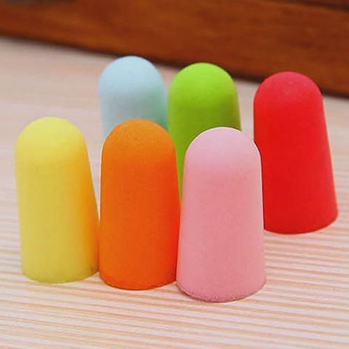 10 Pairs Ear Plugs Safety Hearing Protection Avoiding Noise Fashion Swimming Soft Ear Clips Protective For Sleep Comfort Earbud