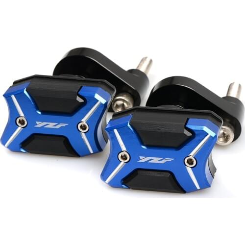 CNC Aluminum Motorcycle Frame Crash Pads Engine Case Sliders Protector Falling Protection For Yamaha YZF R6 YZFR6 2009-2016