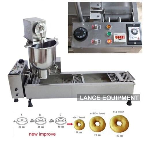 Cheap mini donut maker, donut machine price, automatic mini donut fryer (4, 6, 8cm donut)