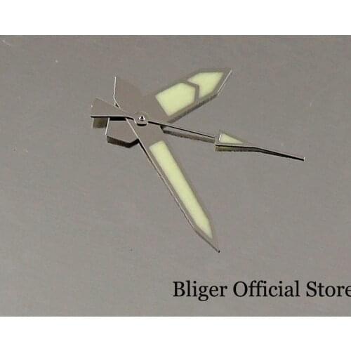 Watch Parts fit NH35A NH36A 7S26 4R35 7009 7S36 7S25 Wristwatch Needles Hand Green Luminous