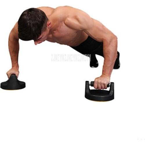 Indoor 360 Degree Rotatable Push-up Trainer Chest Muscle Exercise Fitness Equipment Non-slip Chest Abdominal Muscle Trainer