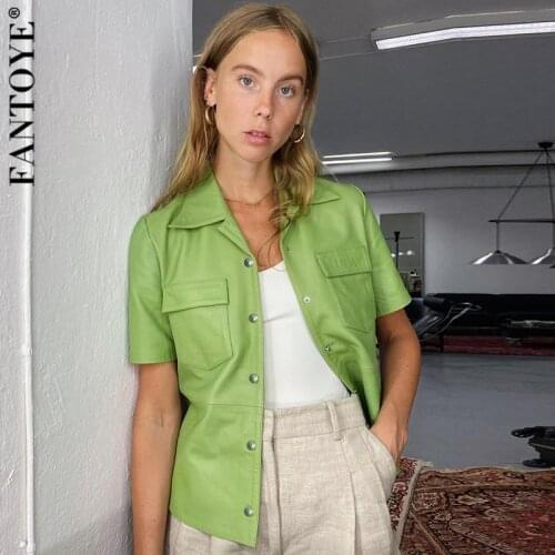 Женские короткие куртки FANTOYE China At AliExpress