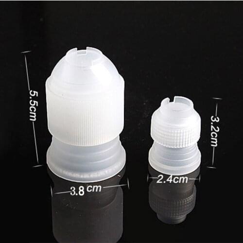 Cream Nozzle Coupler Icing Piping Bag Converter Dessert Decorators Nozzle Adaptor for Cupcake Cake Decorating Tools
