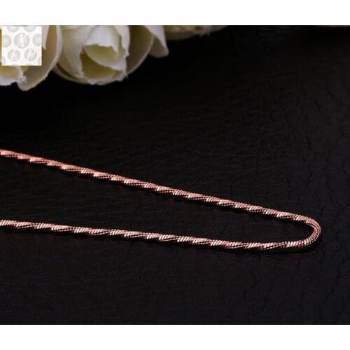N925 Silver color crystal wholesale China supplyC012 Wholesale China supplier- plated long chain