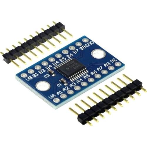 3.3V 5V TXS0108E 8 Channel Logic Level Converter Convert TTL Bi-directional Mutual Convert