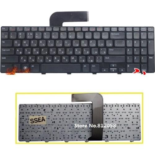 SSEA New Russian RU Keyboard for Dell Inspiron N5110 M5110 Inspiron 15R Ins15RD-2528 2728 2428 Russian Keyboard
