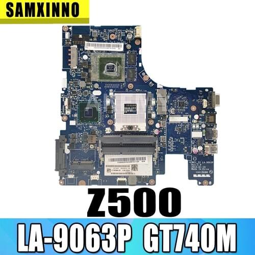 SAMXINNO LA-9063P laptop motherboard for lenovo z500 original mainboard gt740m