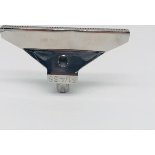 110mm Width Stainless Steel Wind Jet Nozzle 1/4 BSPT Air Knife Nozzle Air Blowing Nozzle Industrial Drying Nozzle