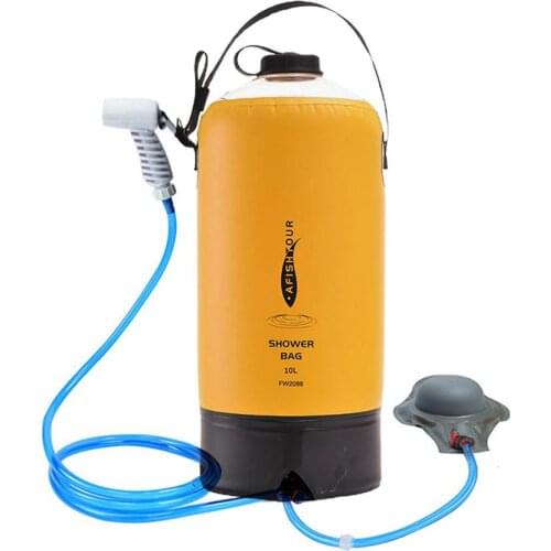 Shower Bag 10L Lightweight Portable Camping Bath Pouch