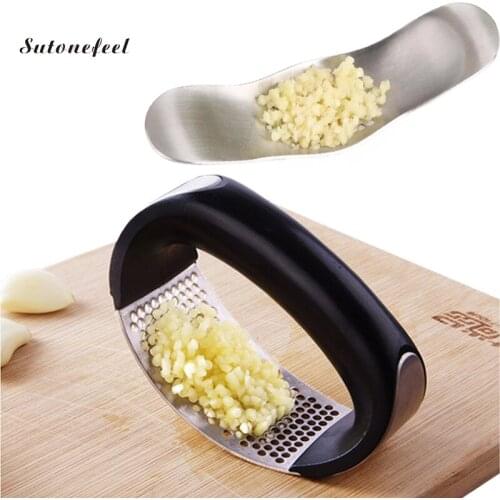 Sutonefeel Garlic And Garlic Press