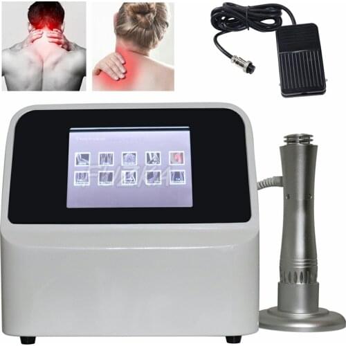 Shockwave Therapy Machine Ed Erectile 8 Inch Touch Screen Shock Wave Treatment Muscle Relief Pain Removal Massage Instrument